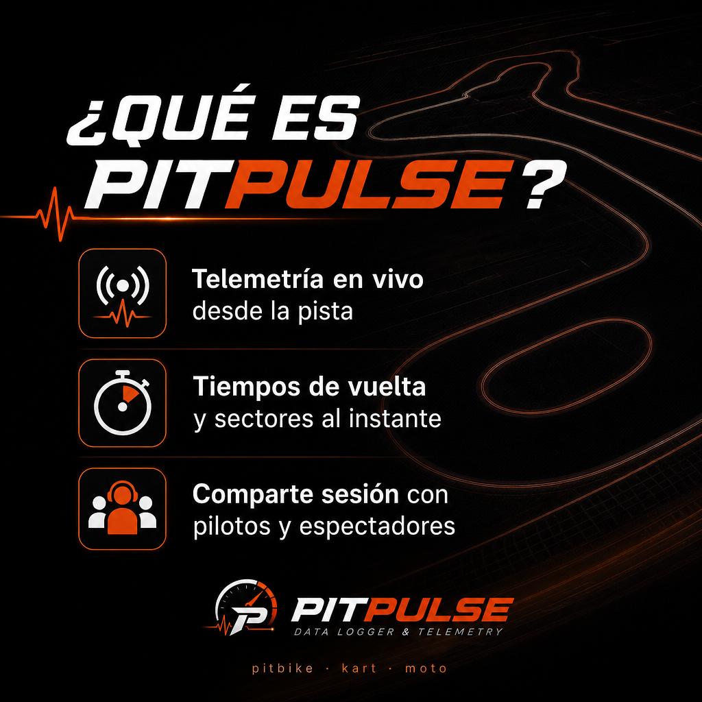 Qué es PITPULSE: telemetría en pista
